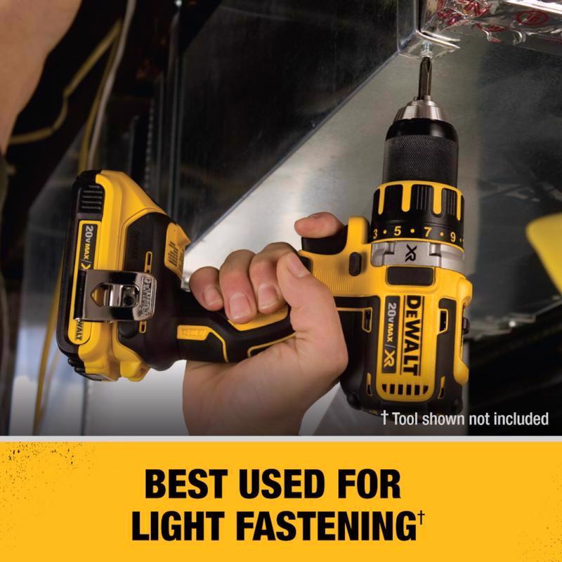 DeWalt 20V MAX XR DCB203 2 Ah Lithium-Ion Compact Battery 1 pc