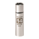 Craftsman 14 mm X 1/2 in. drive Metric 6 Point Deep Deep Socket 1 pc