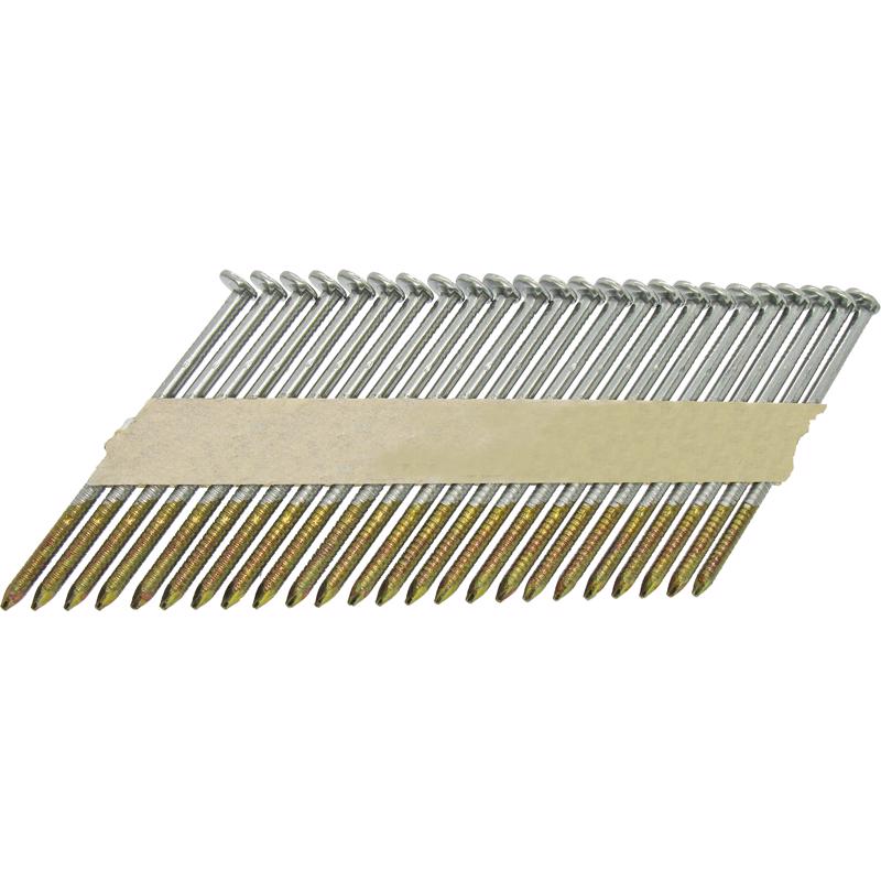 Grip-Rite 2-3/8 in. L X 12 Ga. Angled Strip Bright Framing Nails 30 deg 1000 pk