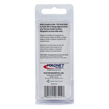 Magnet Source .18 in. L X 1.21 in. W Silver Round Base Magnet 10 lb. pull 2 pc