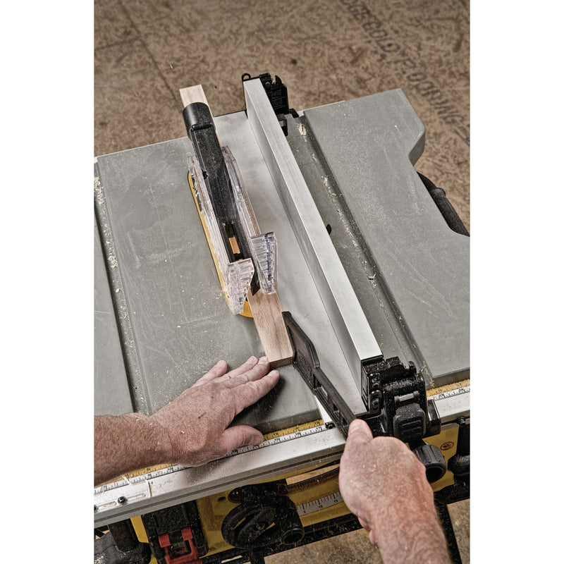 DEWALT DWE7491X Table Saw with Scissor Stand, 120 VAC, 15 A, 10 in Dia Blade, 5/8 in Arbor, 4800 rpm Speed