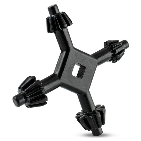 MIBRO 1/4 to 1/2 in. 4-In-1 Drill Chuck Key Hardened Steel 1 pc