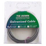 Tie Down Engineering Galvanized Steel 3/16 in. D X 50 ft. L Aircraft Cable