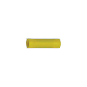 Battery Doctor General Purpose Yellow Vinyl Insulated Butt Connector, 12-10 AWG, 25/Pk.