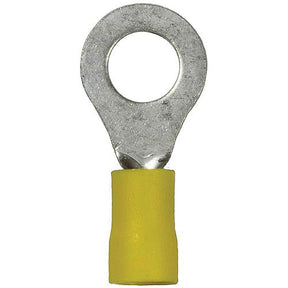 Battery Doctor Yellow Vinyl Insulated Ring Terminal, 10-12 AWG, 25/Pk.
