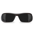Edge Eyewear Brazeau Anti-Fog Safety Glasses Smoke Lens Black Frame 1 pk