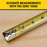 STANLEY PowerLock 25 ft. L X 1 in. W Compact Tape Measure 1 pk