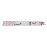 Milwaukee The Torch 9 in. Metal Demo Reciprocating Saw Blade 10 TPI 1 pk, Pack of 10