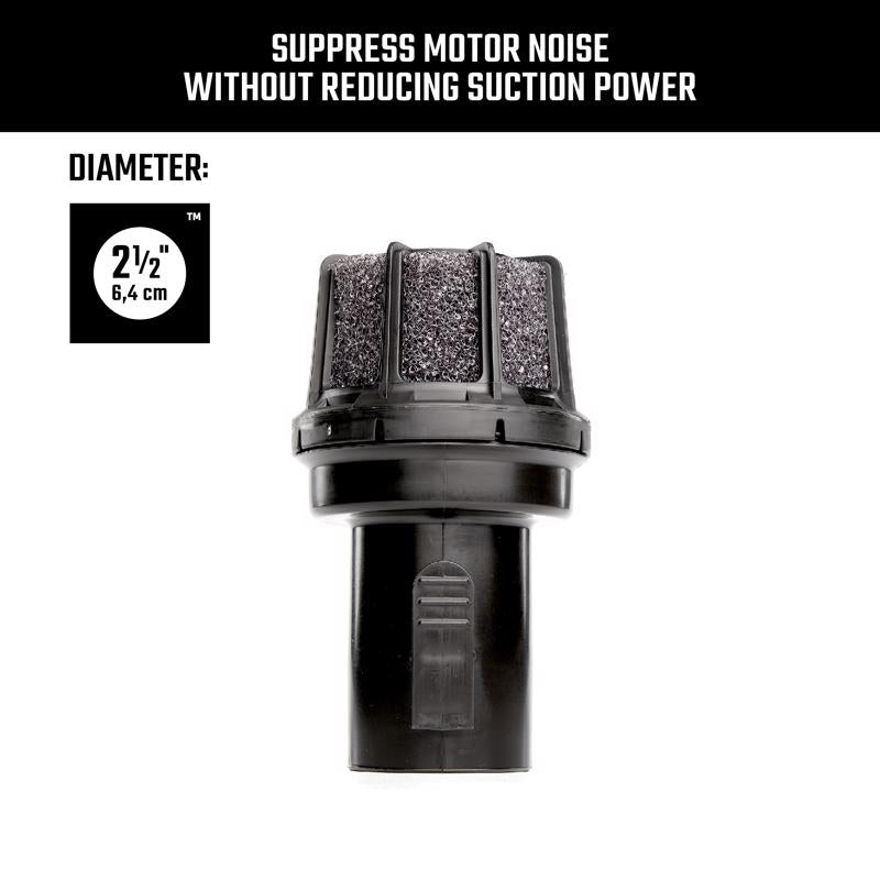 Craftsman 4 in. L X 4 in. W X 2-1/2 in. D Air Diffuser and Muffler 1 pc