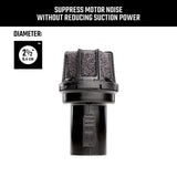 Craftsman 4 in. L X 4 in. W X 2-1/2 in. D Air Diffuser and Muffler 1 pc