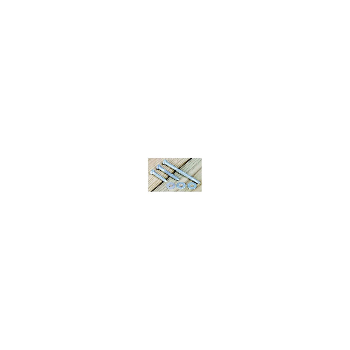Tie Down Engineering Dock Hardware - Hot Dipped Galvanized Lag Bolt Set (8 Per Bag)