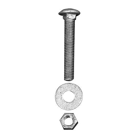Tie Down Engineering Dock Hardware - Hot Dipped Galvanized Carriage Bolt Set (8 Per Bag)