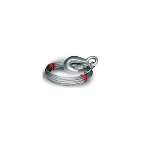 Tie Down Engineering Galvanized Steel 7 x 19 Winch Cable With Galvanized Latch Hook