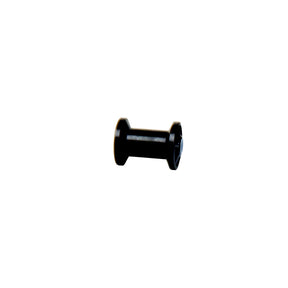 Tie Down Engineering Hull Sav'r Black Spool Rubber Roller. Size 4″ with 1/2″ hole.