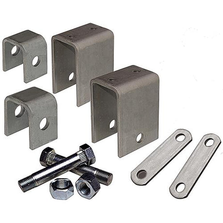 Dexter Single Axle Hanger Kit For Use With 1-3/4″ Double Eye Springs