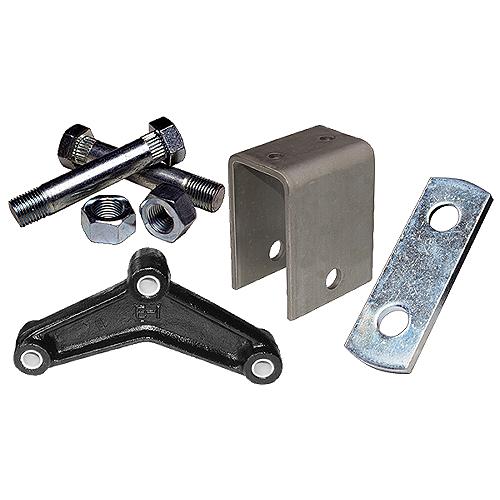 Dexter Tandem Axle Hanger Kit For Use With 1-3/4″ Double Eye Springs on Two Axles