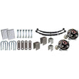Axle Installation Kit w/Painted Hubs