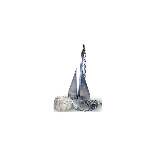 Tie Down Engineering Super Hooker Anchor Kit Includes Anchor, Anchor Line, Chain and (2) Shackles