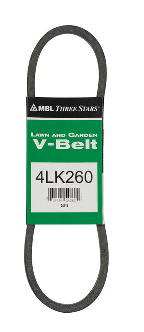 Mitsuboshi Super KB Standard V-Belt 0.5 in. W X 26 in. L For Riding Mowers