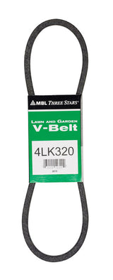 Mitsuboshi Super KB Standard V-Belt 0.5 in. W X 32 in. L For Riding Mowers
