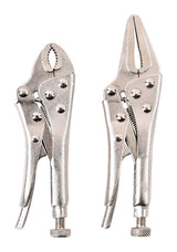 Home Plus 4-3/4 in. Carbon Steel Two Piece Locking Pliers Set, Pack of 6