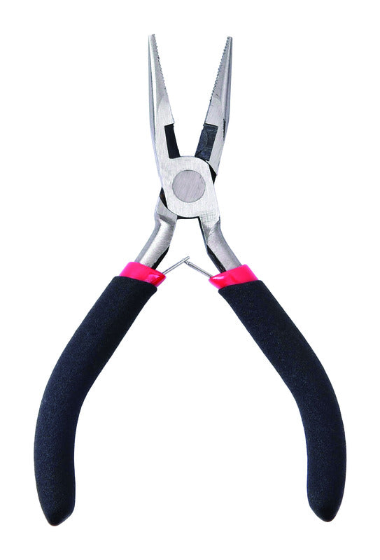 Home Plus 3 in. Carbon Steel Long Nose Pliers, Pack of 18