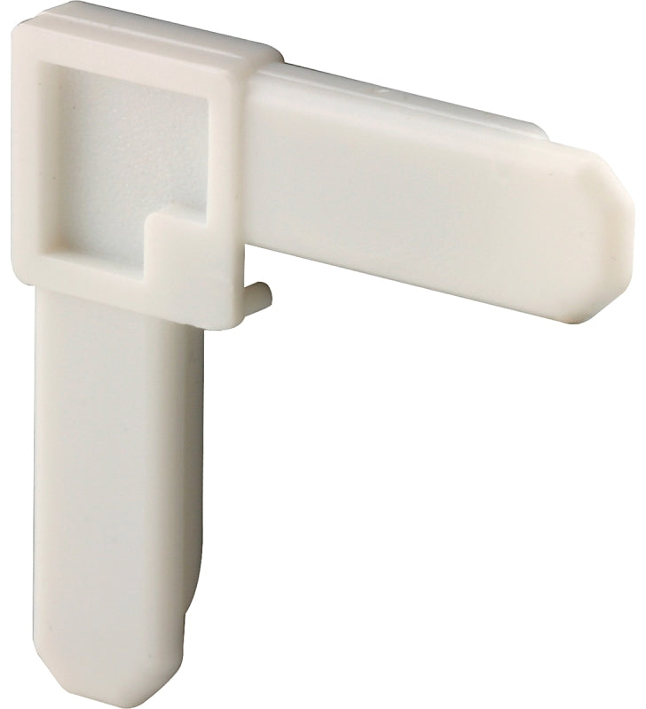 Prime-Line PL 14260 Square Cut Screen Frame Corner, 3/4 x 7/16 in Dimensions, White, For: PL14042 Screen Frame, 100 BX