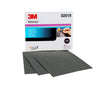 3M Wetrodry Series 02019 Abrasive Sheet, 11 in L, 9 in W, 2500 Grit, Fine, Aluminum Oxide/Silicon Carbide Abrasive, Pack of 50
