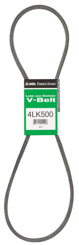 Mitsuboshi Super KB Standard V-Belt 0.5 in. W X 50 in. L For Riding Mowers