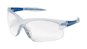 Safety Works Deuce Anti-Fog Safety Glasses Clear Lens Blue Frame 1 pc, Pack of 12