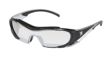 Safety Works Hellion Anti-Fog Safety Glasses Clear Lens Black Frame 1 pc, Pack of 12