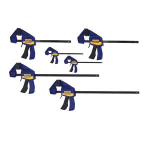 Irwin Quick-Grip Bar Clamp Set 100 lb 6 pc