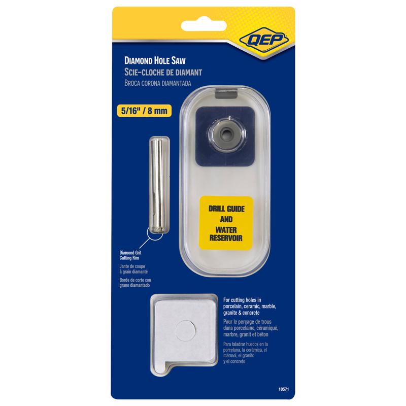 QEP Diamond Tipped Drill Bit Set Straight Shank 13 pc