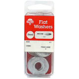 HILLMAN Zinc-Plated Steel 3/16 in. USS Flat Washer 30 pk, Pack of 10