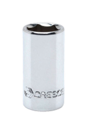 Crescent 1/4 in. X 1/4 in. drive SAE 6 Point Standard Socket 1 pc