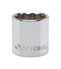 Crescent 1/2 in. X 3/8 in. drive SAE 12 Point Standard Socket 1 pc