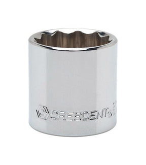 Crescent 7/16 in. X 3/8 in. drive SAE 12 Point Standard Socket 1 pc