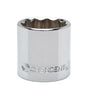 Crescent 7/16 in. X 3/8 in. drive SAE 12 Point Standard Socket 1 pc