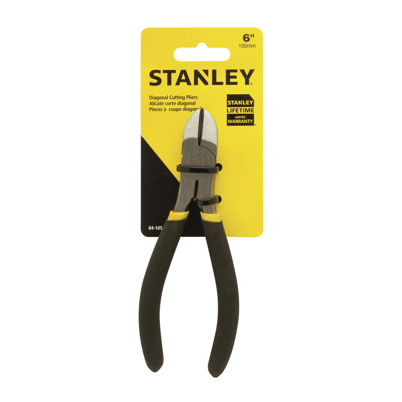 Stanley 6 in. Steel Fixed Joint Diagonal Pliers