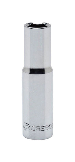 Crescent 18 mm X 3/8 in. drive Metric 6 Point Deep Socket 1 pc