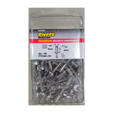 Surebonder 1/4 in. D X 1/4 in. Aluminum Rivets Silver 100 pk