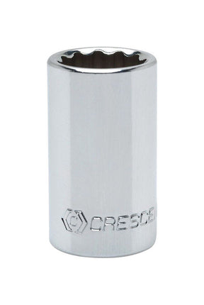 Crescent 1 in. X 1/2 in. drive SAE 12 Point Standard Socket 1 pc