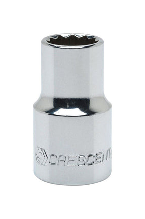 Crescent 14 mm X 1/2 in. drive Metric 12 Point Standard Socket 1 pc