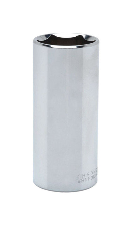 Crescent 1 in. X 1/2 in. drive SAE 6 Point Deep Socket 1 pc