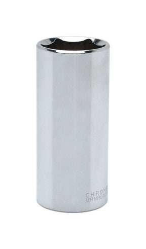 Crescent 9/16 in. X 1/2 in. drive SAE 6 Point Deep Socket 1 pc