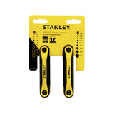 Stanley Multi-Size Metric and SAE Fold-Up Locking Hex Key Set 17 pc