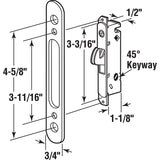 Prime-Line E 2164 Sliding Door Lock, Steel, Zinc