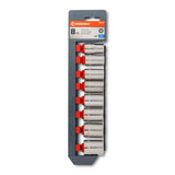 Crescent 1/2 in. X 1/2 in. drive SAE 12 Point Socket Set 8 pc