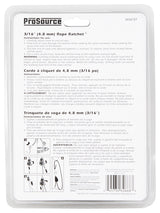 ProSource 10050-OI Rope Ratchet, Polypropylene/Steel, Black/White