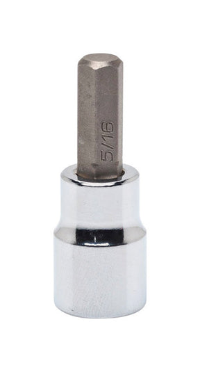Crescent 5/16 in. X 3/8 in. drive SAE 6 Point Standard Hex Bit Socket 1 pc